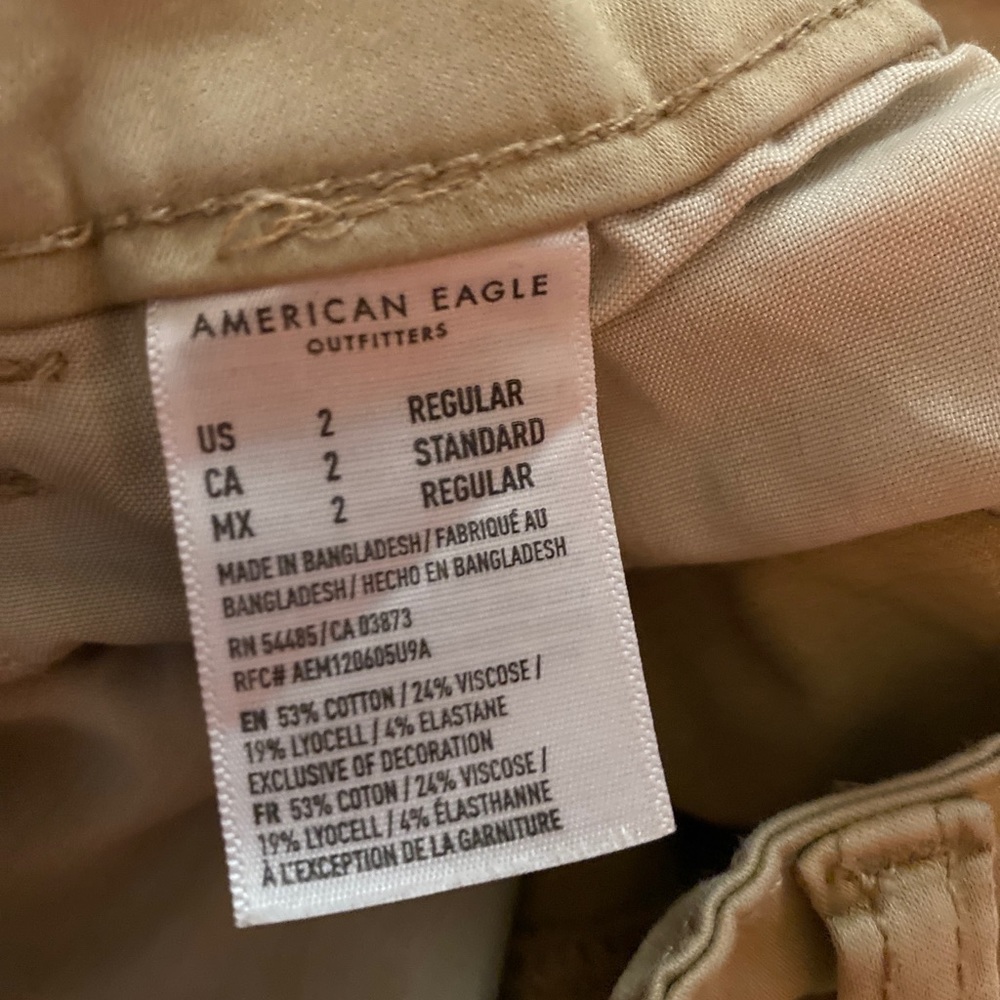 American Eagle Outfitters Skinny khaki jeans